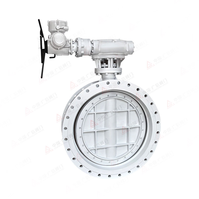 Electric flange butterfly valve