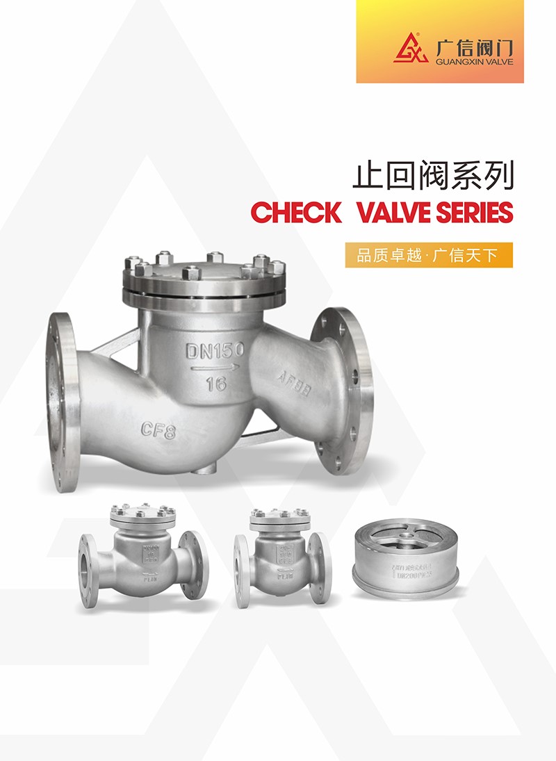 Check valve series